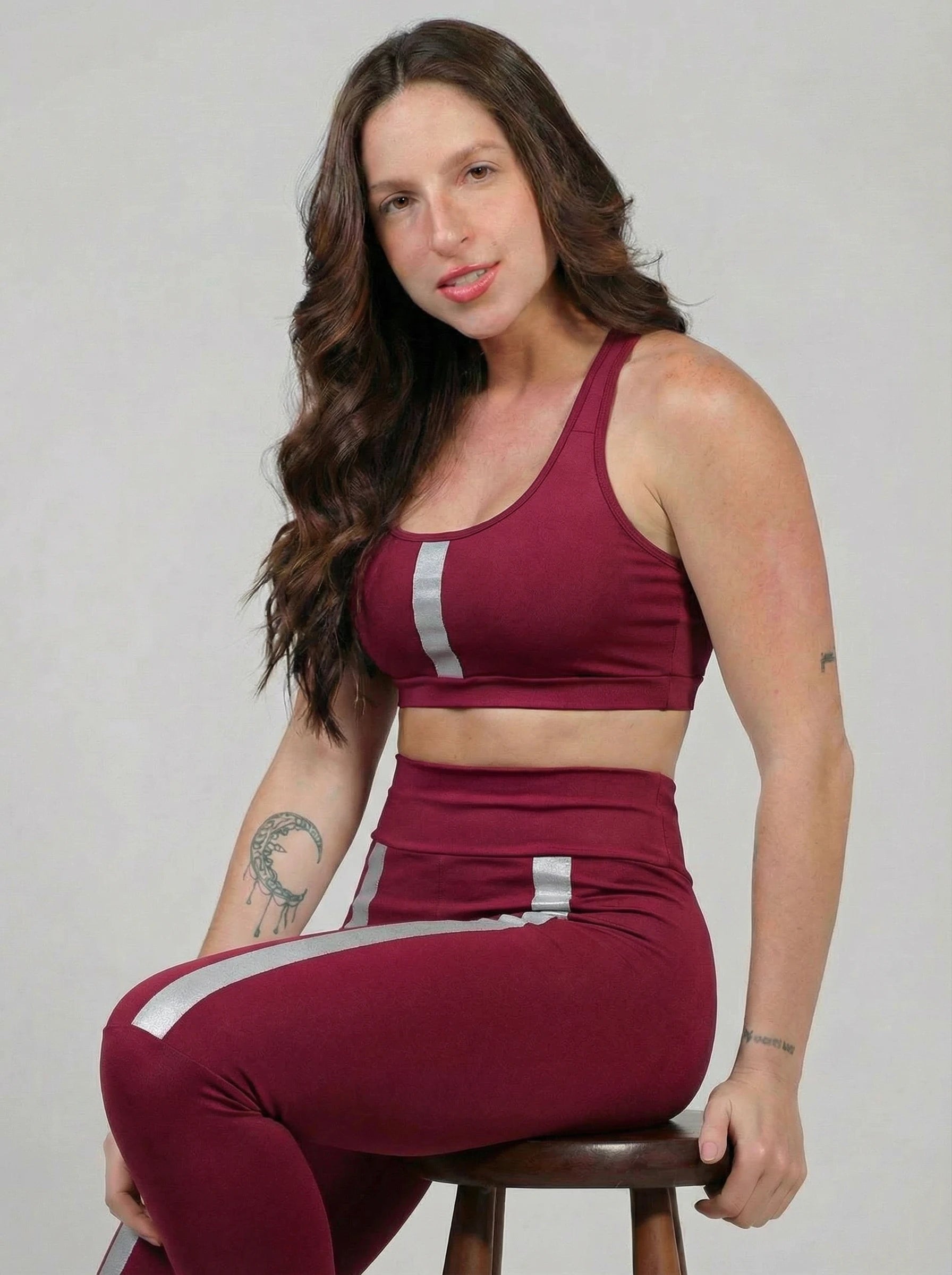 Calça com Elástico Legging Cintura Alta Preta