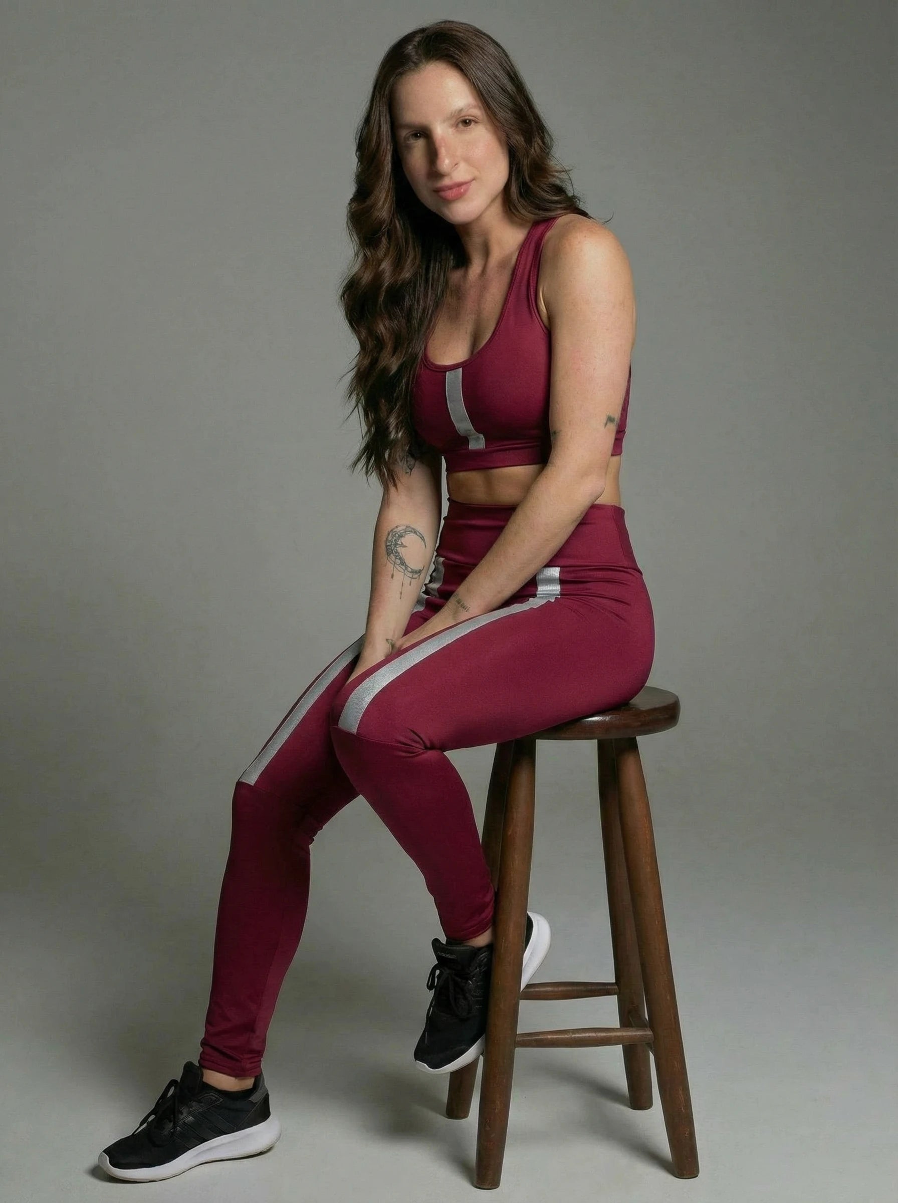 Calça com Elástico Legging Cintura Alta Preta