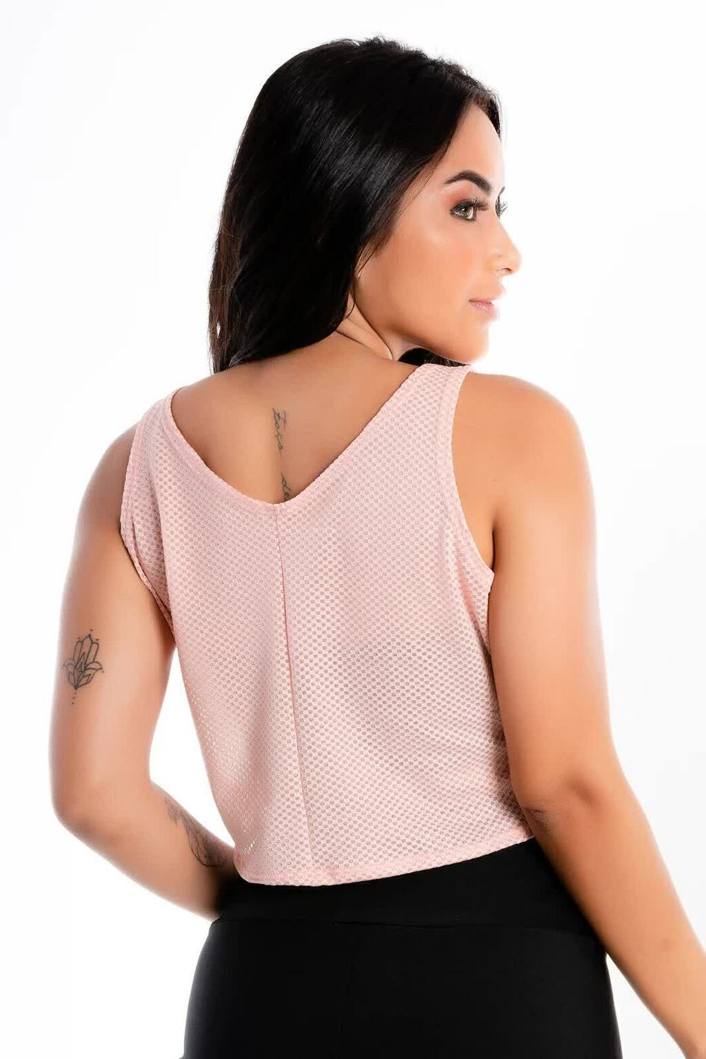 Blusa Tela Rose Feminina