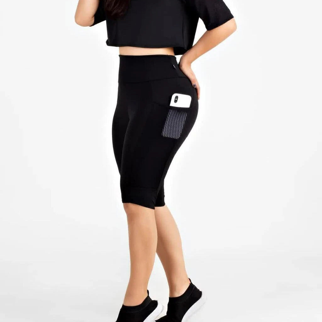 Bermuda Com Bolso Tela Fitness
