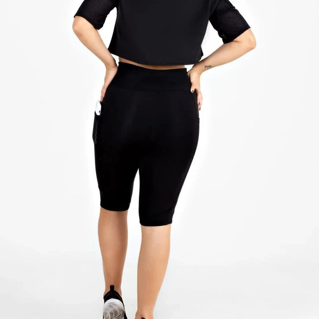 Bermuda Com Bolso Tela Fitness