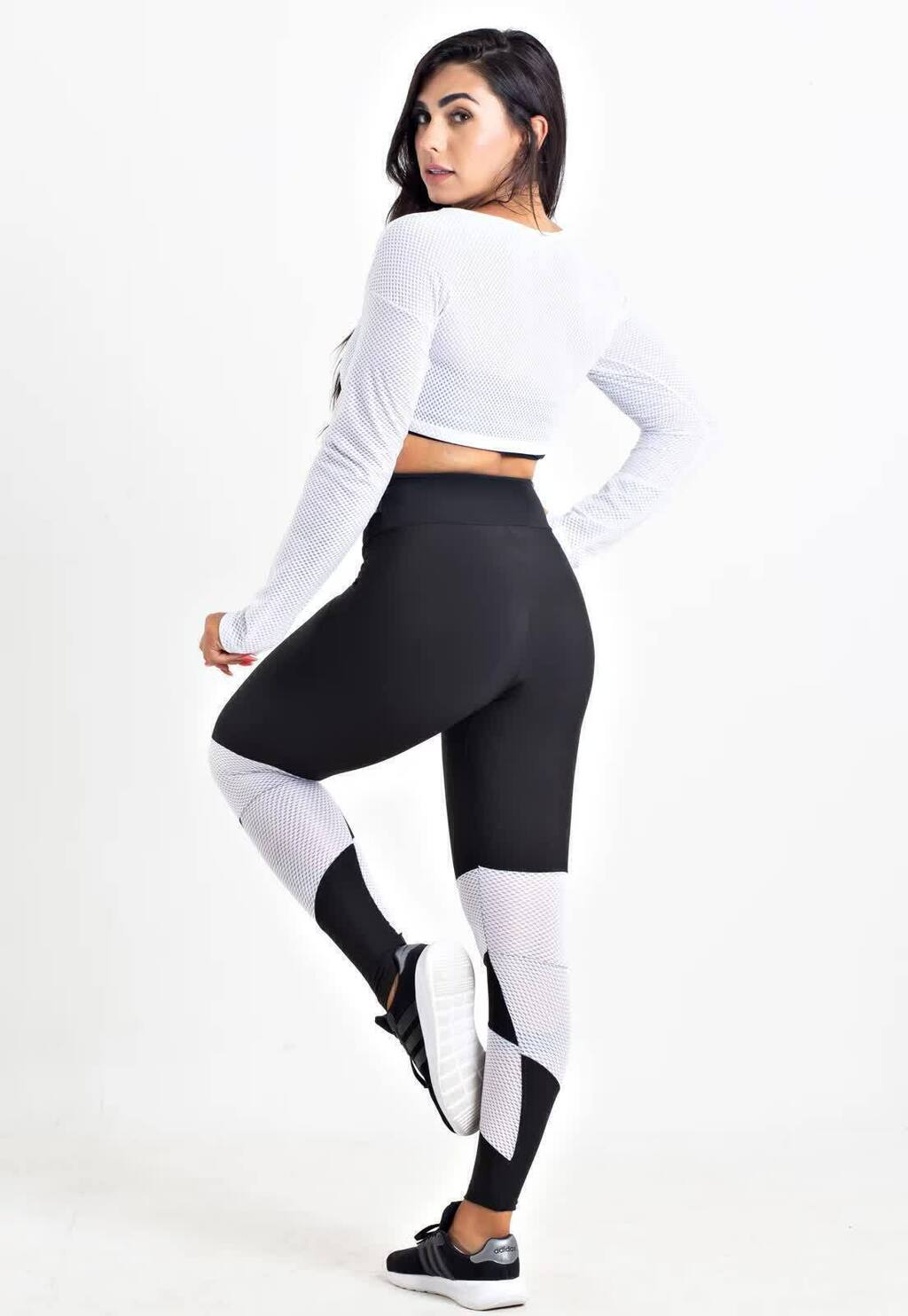 Conjunto Calça Legging e Top Dry Rosê Conjunto Fitness